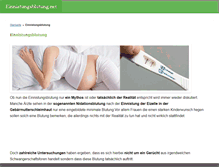 Tablet Screenshot of einnistungsblutung.net
